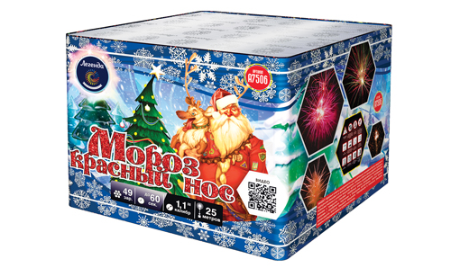  Батарея салютов Мороз Красный Нос  в Саранске